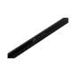 Preview: Billard Queue Rhino Fibre schwarz einteilig